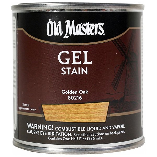 Old Masters 1/2 Pt Golden Oak Oil-Based Gel Stain 80216